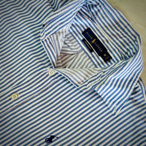 Striped Blue Shirt