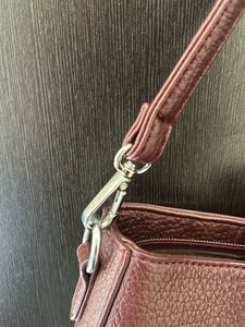 Chic Burgundy Shoulder Bag