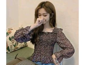 Girlish Flared Top