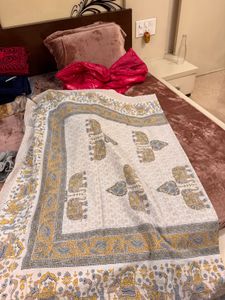 Single Bed sheet + 1 Pillow Cover