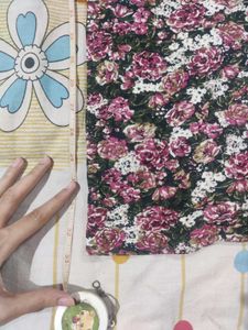 Stylish Back Design Floral Dress!