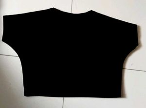 Black Boxy Top