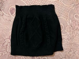 Black Knit tube top