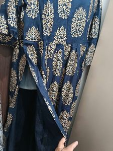 New Black And Golden Naira Kurta