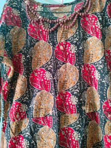 Elegant Printed Maxi Dress