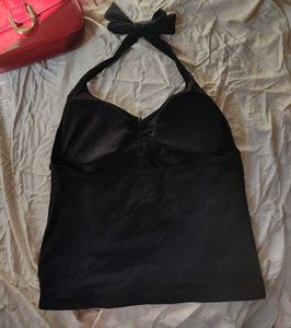 Padded Backless Party Top