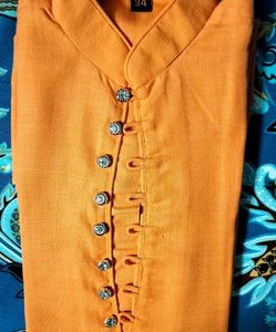 ELEGANT ORANGE KURTA 🧡