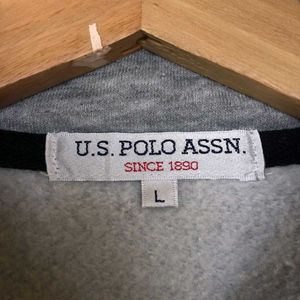 US POLO orignal Grey Pullover Sweater