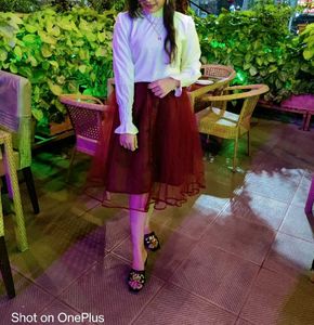 ❤️‍🔥Top And Skirt Party Wear❤️‍🔥