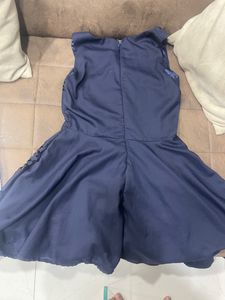 Navy Blue Short Dress