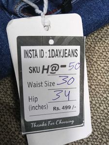 H@50 Size-30 (Sale) Latest Ladies high waist Jeans