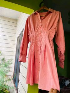 Zudio red dress