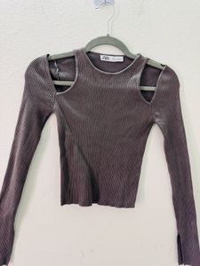 Charcoal Grey Top