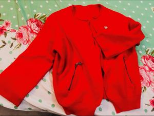 Beautiful Soft Red Sweater