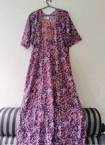 Floral Print Nighty