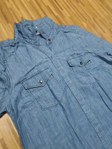 Denim Shirt Dress