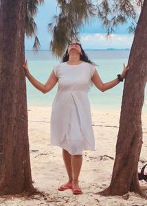 White Dress Best For Beach Wear