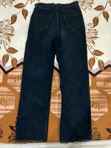 Black Girlish Jeans