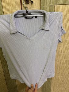 Light Blue NUON Bodyfit Top - M