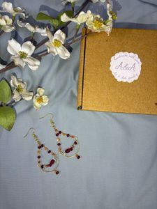 Beaded Dangle Earrings