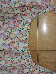 Floral Smocked Top
