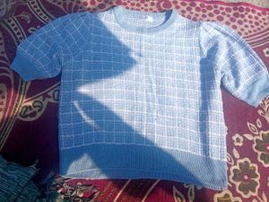 Blue Cute Top