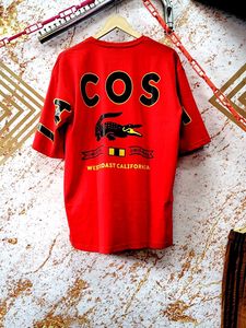 Vintage COS Lacoste Red Graphic Tee