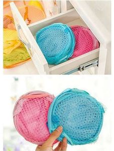 Net Foldable Laundry Basket (1 Piece)