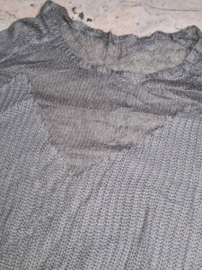 Grey Designer Sweater