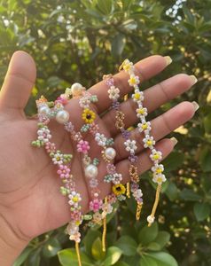 Beaded Flower Bracelet