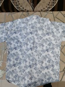 Floral Print Long Sleeve Shirt