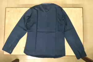 Stylish Blue Casual Shirt