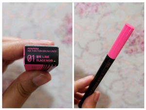 Peripera Ink Thin Eyeliner Shade Black Noir