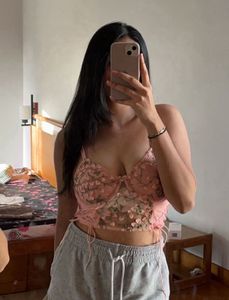 Floral Lace Cami Top
