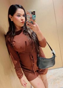 Ribbed Brown Playsuit