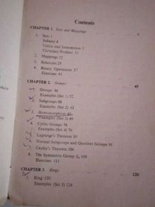 Algebra Maths Book