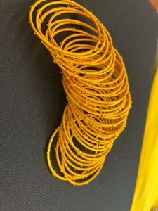 Yellow Bangle Set - 2’8 Size