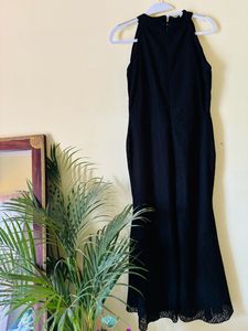 Black Halter Neck Dress