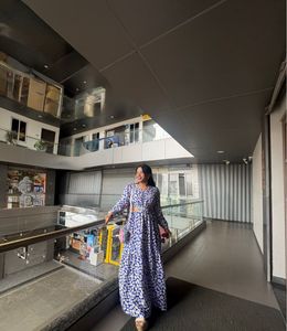 Floral Print Maxi Dress