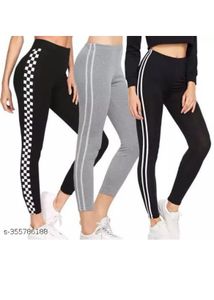 Striped & Checkered Leggings Bundle