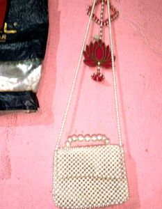 Beaded Clutch Pearl 🦪