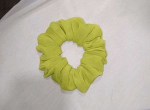 Fluffy Georgette Scrunchies...Pack Of 8