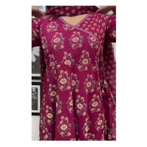 _New anarkali Angrakha kurta set with new style