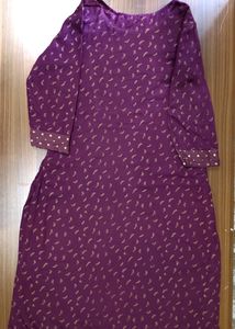 Purple Kurta From Reliance Trends. Brand: AVAASA