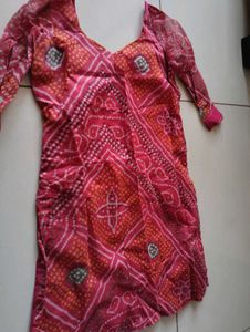 Bandhani Print Kurta