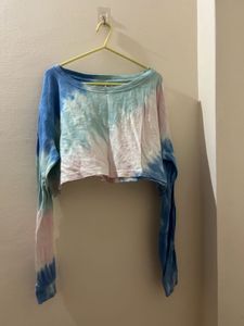 Tie-dye Crop Top