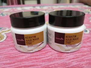 Keratin Hair Mask not use pack Of 2 Only 199