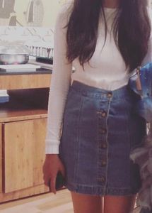 Denim Skirt