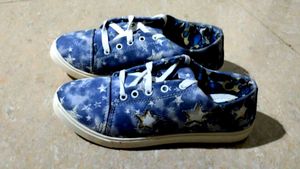 Starry Blue Casual Shoes