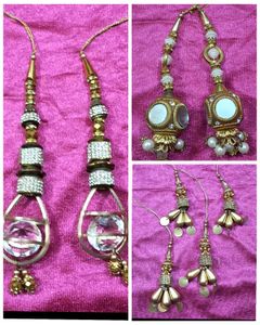4 Pair Of Latkans for Saree, Suit, Dupatta etc.